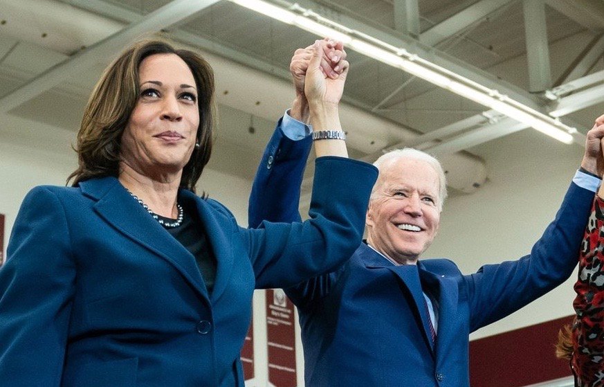 Kamala Harris e Joe Biden