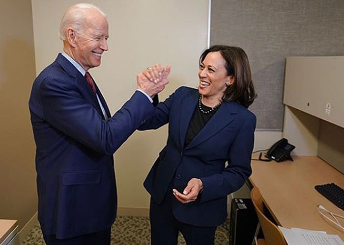 Joe Biden e Kaamala harris