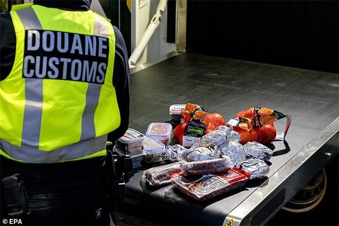 Holanda confisca sanduíches de britânicos