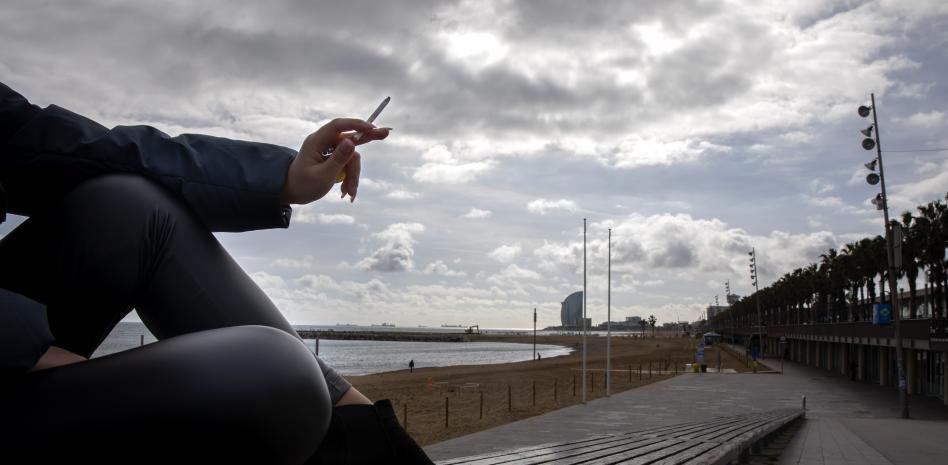 Praias livres de fumo Barcelona