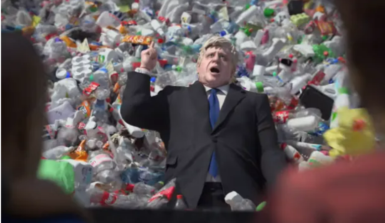 Boris Johnson campanha Greenpeace