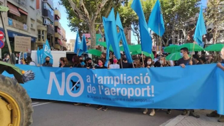 Protestos Barcelona El Prat